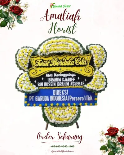 Papan Bunga Duka di Jatihandap